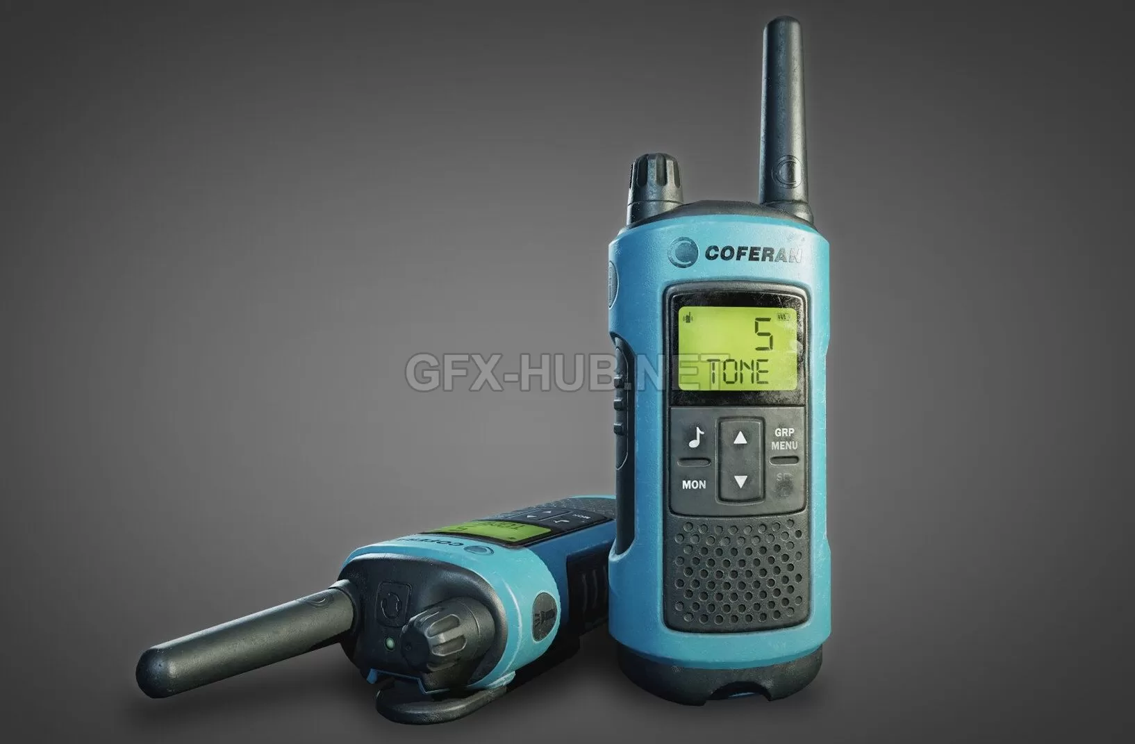 PBR Game 3D Model – Walkie Talkie PBR
