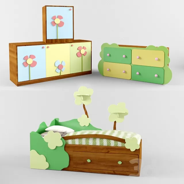 CHILDRENS ROOM DECOR – BbMart Сказочный лес 1