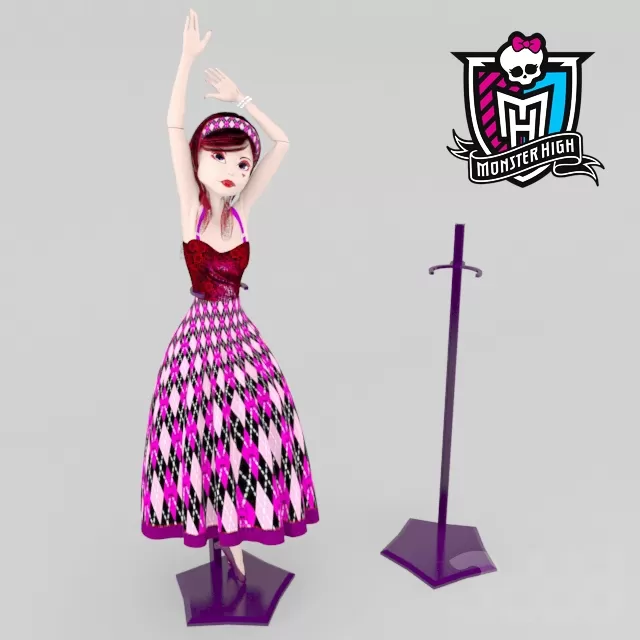 CHILDRENS ROOM DECOR – Draculaura – Monster High