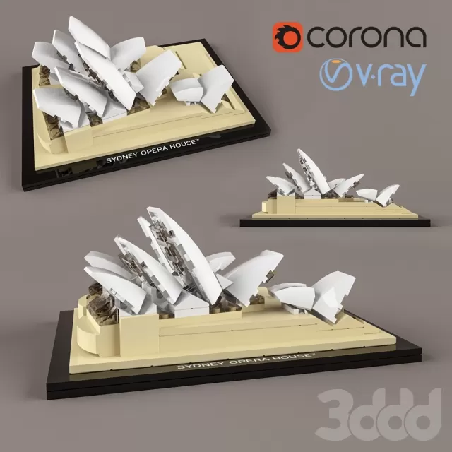 CHILDRENS ROOM DECOR – Lego Architecture Sydney Opera House
