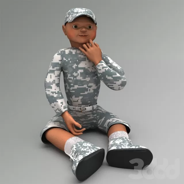 CHILDRENS ROOM DECOR – кукла 2