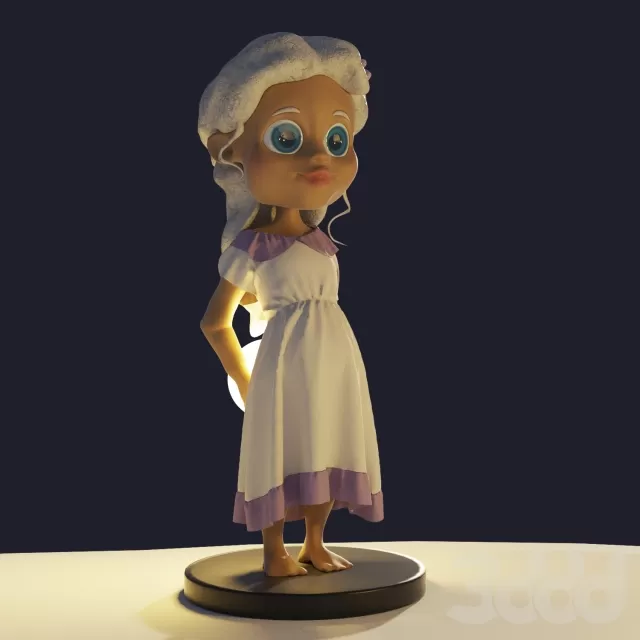 CHILDRENS ROOM DECOR – Кукла из пластики