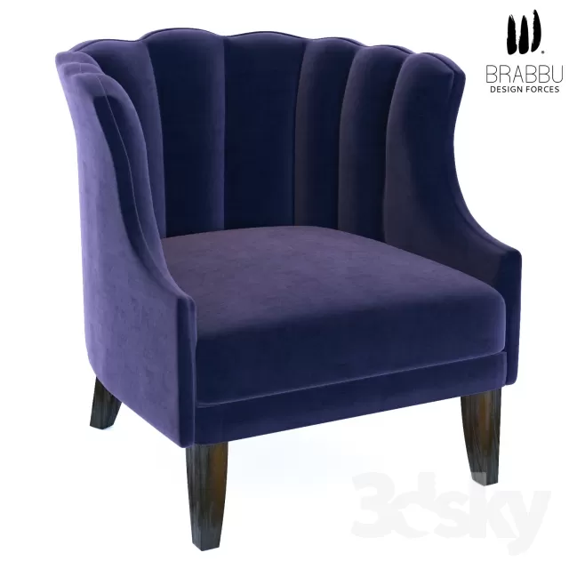 3DSKYMODEL – Armchair – 3522