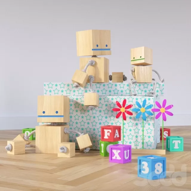 CHILDRENS ROOM DECOR – Набор детских игрушек