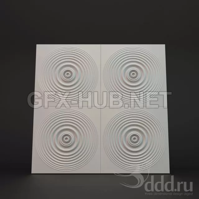 WALLS PANEL – 3D MODELS – FREE DOWNLOAD – 034