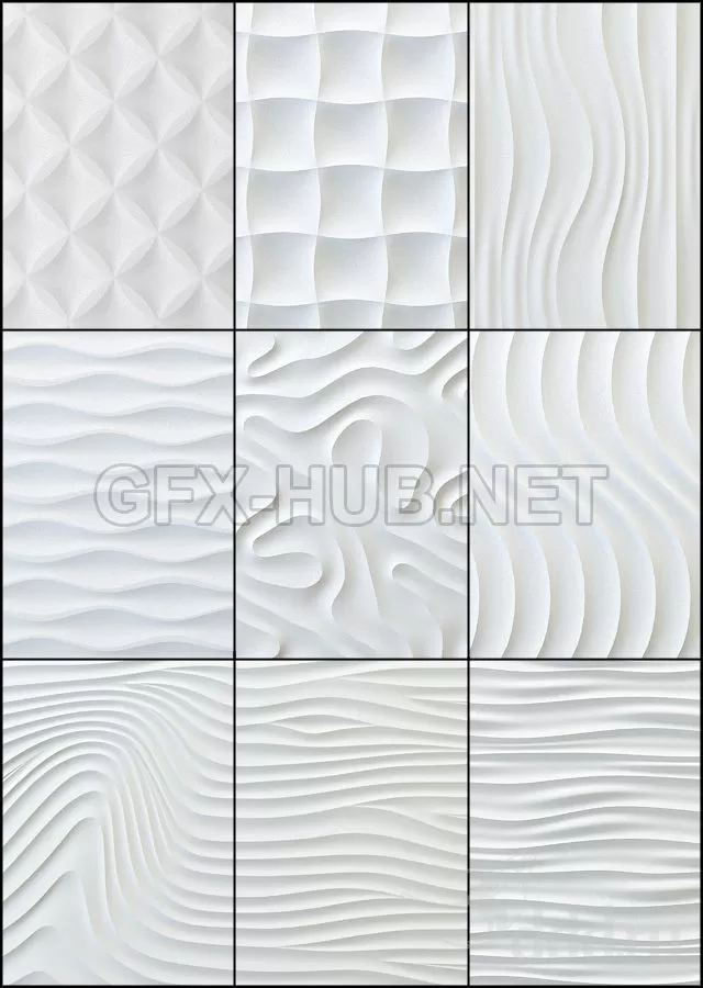 WALLS PANEL – 3D MODELS – FREE DOWNLOAD – 038