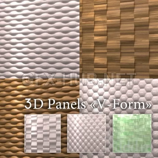 WALLS PANEL – 3D MODELS – FREE DOWNLOAD – 054