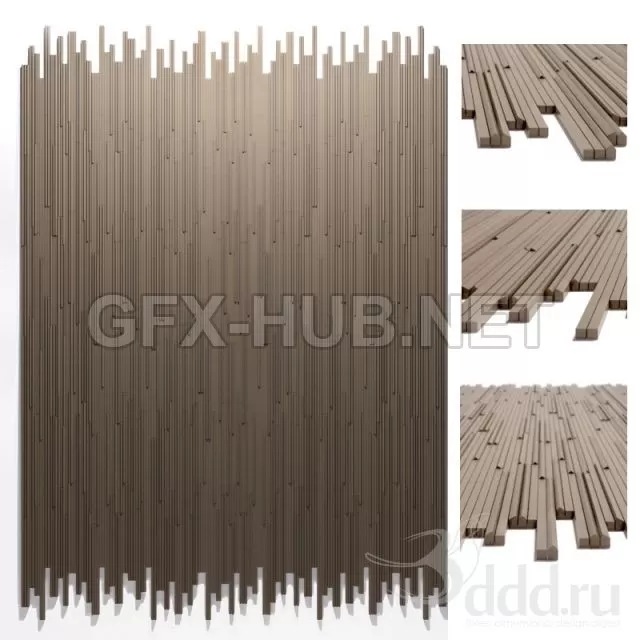 WALLS PANEL – 3D MODELS – FREE DOWNLOAD – 059