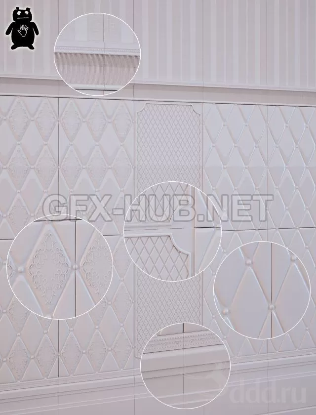 WALLS PANEL – 3D MODELS – FREE DOWNLOAD – 071