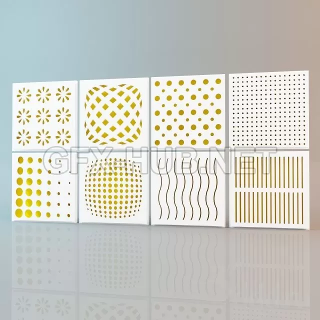 WALLS PANEL – 3D MODELS – FREE DOWNLOAD – 074