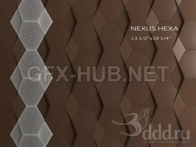 WALLS PANEL – 3D MODELS – FREE DOWNLOAD – 075