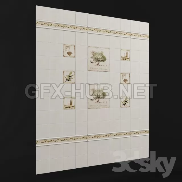WALLS PANEL – 3D MODELS – FREE DOWNLOAD – 091