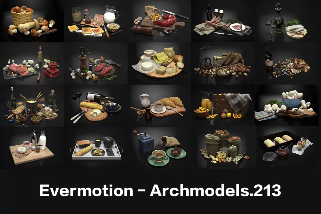 Evermotion Archmodels Vol 213