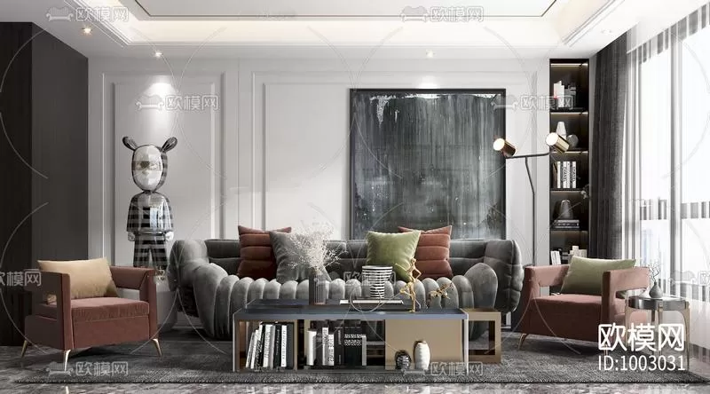 SOFA – 3D MODELS – 3DSKY – DOWNLOAD – 008