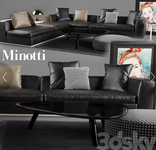 SOFA – 3D MODELS – 3DSKY – DOWNLOAD – 020