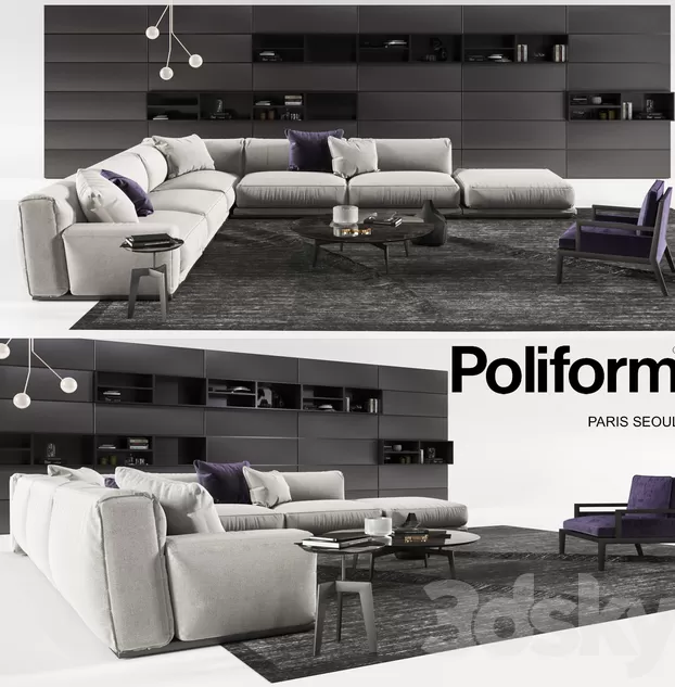 SOFA – 3D MODELS – 3DSKY – DOWNLOAD – 029