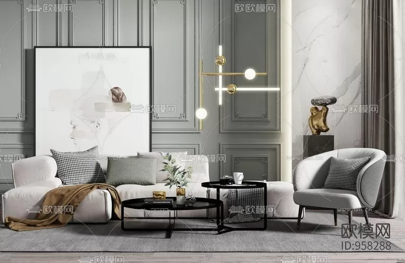 SOFA – 3D MODELS – 3DSKY – DOWNLOAD – 042