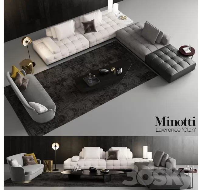 SOFA – 3D MODELS – 3DSKY – DOWNLOAD – 043