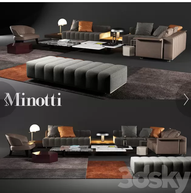 SOFA – 3D MODELS – 3DSKY – DOWNLOAD – 068