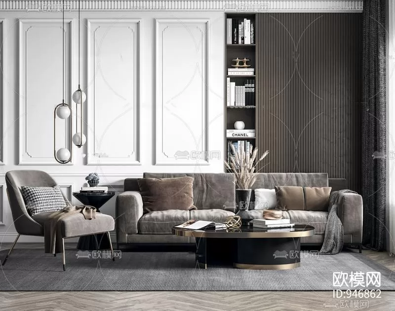 SOFA – 3D MODELS – 3DSKY – DOWNLOAD – 087