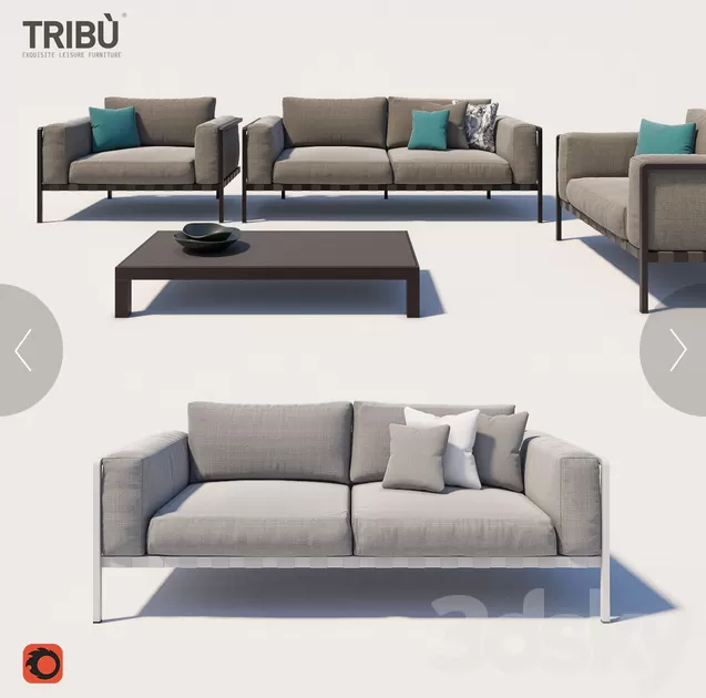 SOFA – 3D MODELS – 3DSKY – DOWNLOAD – 091