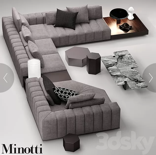 SOFA – 3D MODELS – 3DSKY – DOWNLOAD – 095