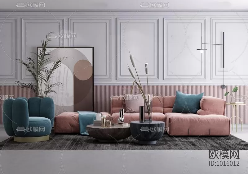 SOFA – 3D MODELS – 3DSKY – DOWNLOAD – 097