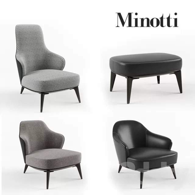 3DSKYMODEL – Armchair – 3593