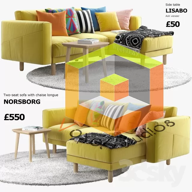 SOFA – 3D MODELS – 3DSKY – DOWNLOAD – 235