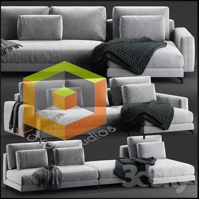 SOFA – 3D MODELS – 3DSKY – DOWNLOAD – 244