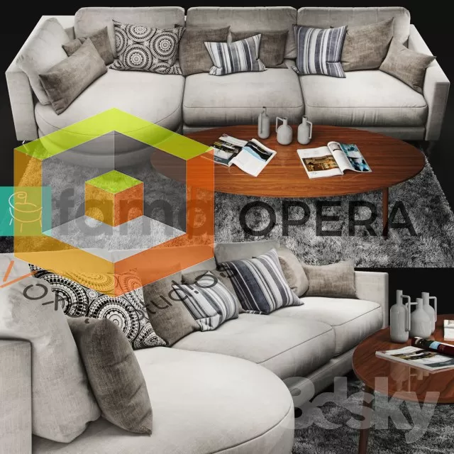 SOFA – 3D MODELS – 3DSKY – DOWNLOAD – 246