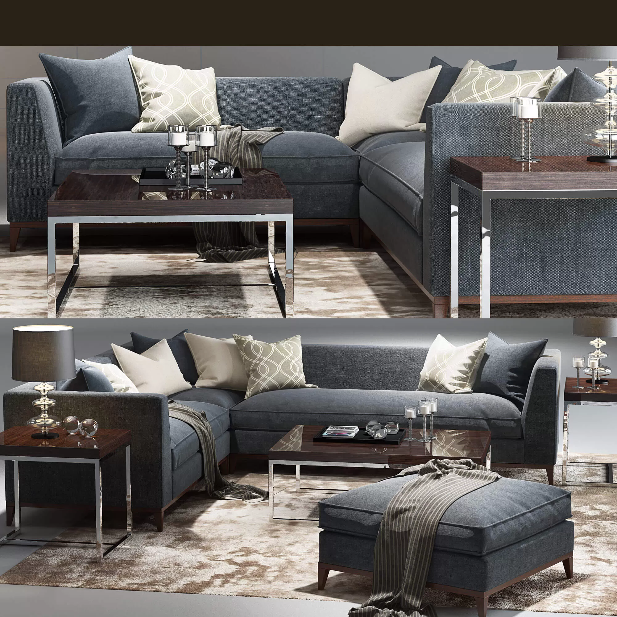 SOFA – Baxter sofa set 09