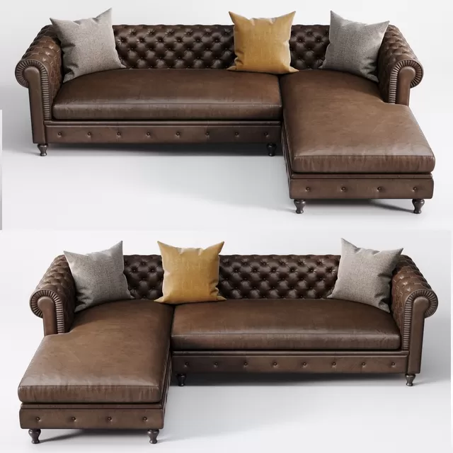 SOFA – Corner sofa Chester Alberta Salotti SOFA – Corner sofa Chester Alberta Salotti