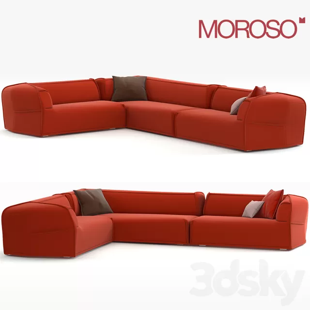 SOFA – Corner sofa Moroso Massas SOFA – Corner sofa Moroso Massas