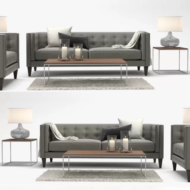 SOFA – Crate and Barrel Aidan sofa and Aidan chair SOFA – Crate and Barrel Aidan sofa and Aidan chair