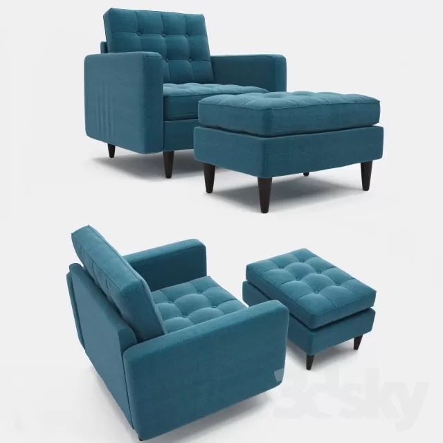 3DSKYMODEL – Armchair – 3624