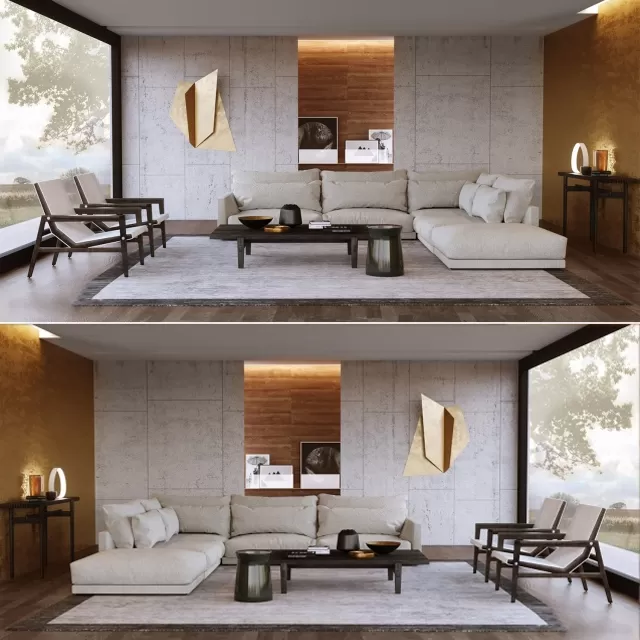 SOFA – Set from Poliform Bristol