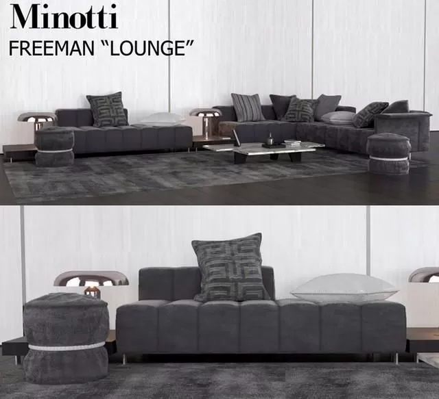 SOFA – sofa Minotti Freeman Lounge