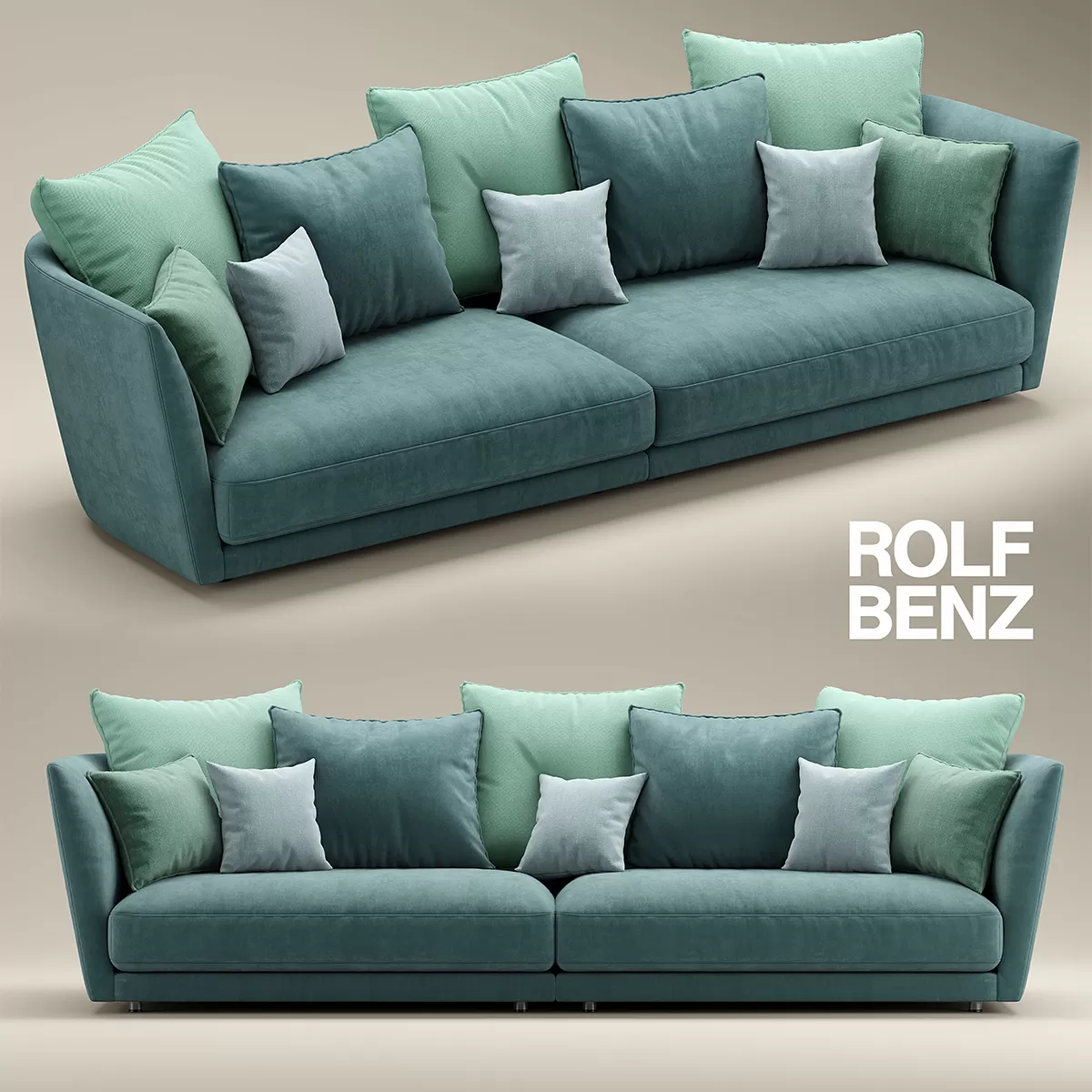 SOFA – Tondo modular sofa by Rolf Benz