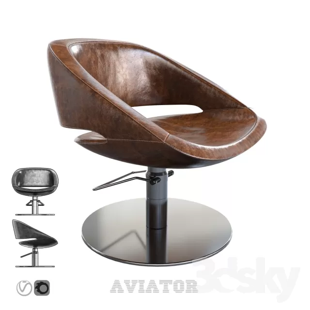 3DSKYMODEL – Armchair – 3708
