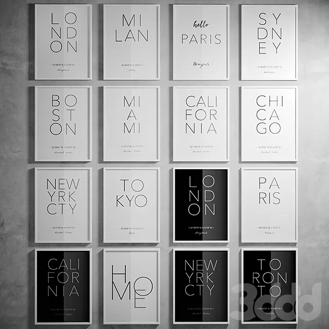 FURNITURE 3D MODELS – 3DSKY FREE – 775 FURNITURE 3D MODELS – 3DSKY FREE – 775