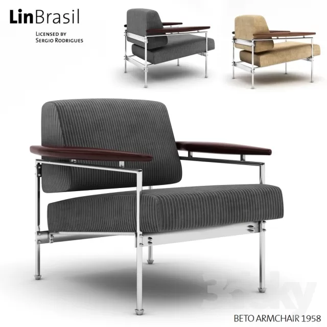 3DSKYMODEL – Armchair – 3722