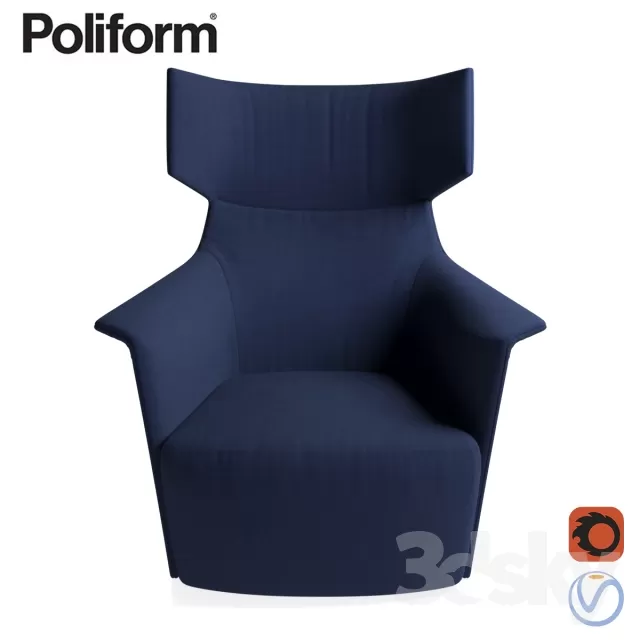 3DSKYMODEL – Armchair – 3778
