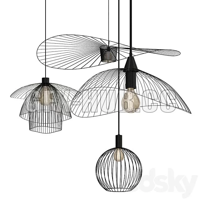 FURNITURE 3D MODELS – A Bunch of Chandeliers FURNITURE 3D MODELS – A Bunch of Chandeliers