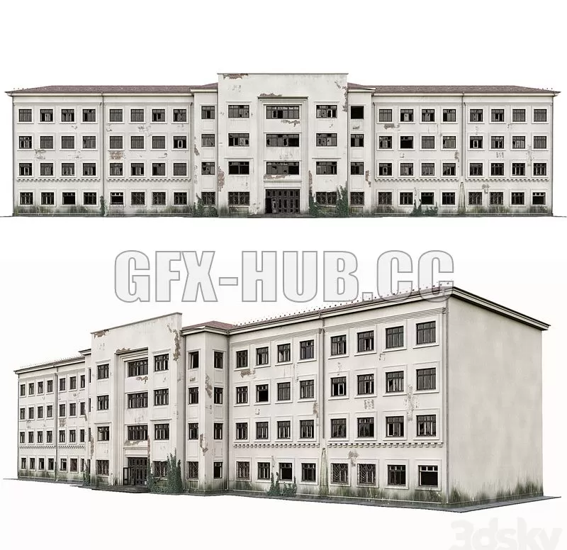 FURNITURE 3D MODELS – Abandoned Hospital FURNITURE 3D MODELS – Abandoned Hospital