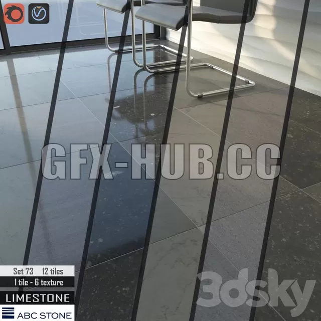 FURNITURE 3D MODELS – ABC Stone Set 73 FURNITURE 3D MODELS – ABC Stone Set 73