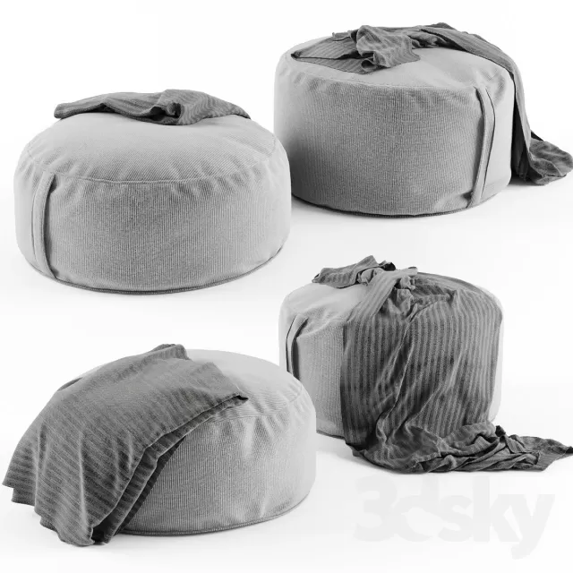 3DSKYMODEL – Ottoman – 3851
