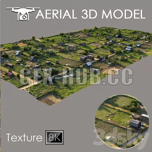 FURNITURE 3D MODELS – Aerial scan 16 FURNITURE 3D MODELS – Aerial scan 16