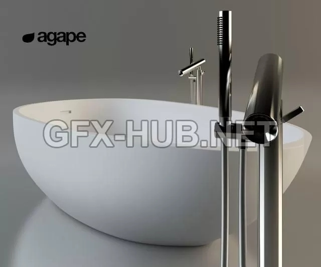 FURNITURE 3D MODELS – agape spoonxl + square FURNITURE 3D MODELS – agape spoonxl + square