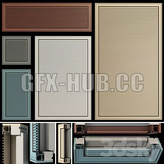 FURNITURE 3D MODELS – Air Hatch Window FURNITURE 3D MODELS – Air Hatch Window
